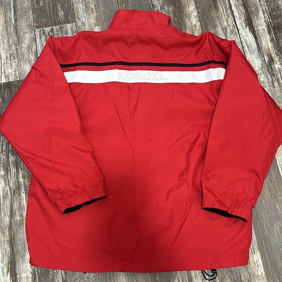 Nike nebraska huskers reversable quarter zip jacket size XL - Picture 2 of 8